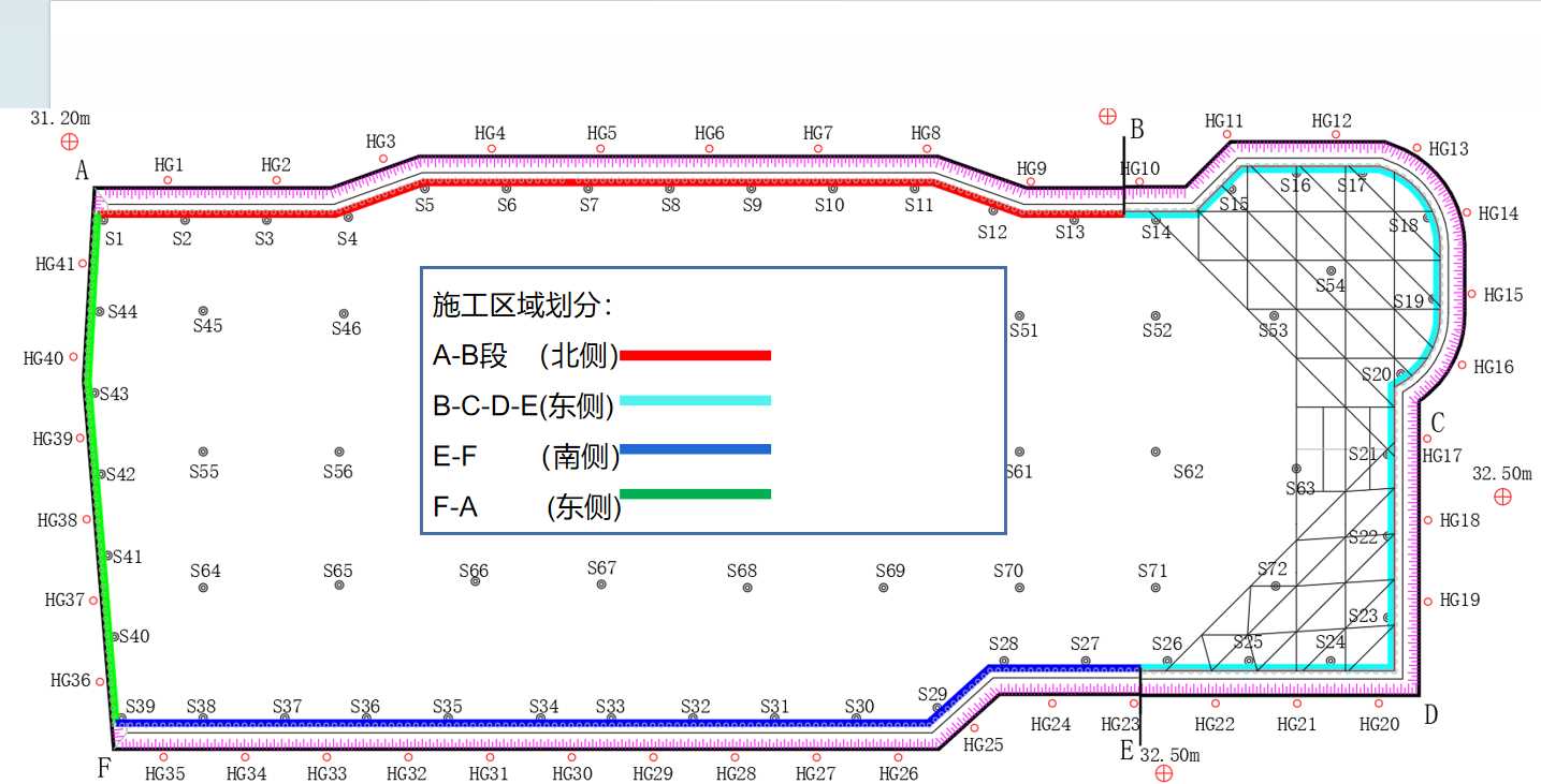 鹤壁淇滨区基坑支护设计